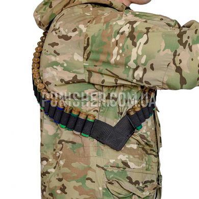 A-line M50 Bandolier for 50 rounds 12/16 cal., Black