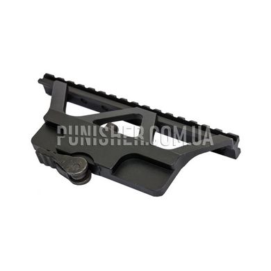 Big Dragon MI Style AK Tactical Railed Scope Mount, Black, Picatinny rail, 170