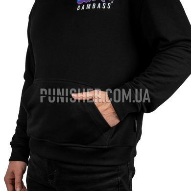 BS Bambass Hoodie, Black, Small