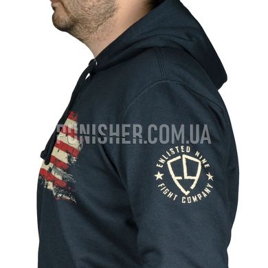 Худі Nine Line Apparel Enlisted 9 76' Flag, Navy Blue, Small