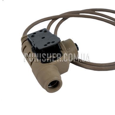 Кнопка PTT TEA U94/P3-30 под радиостанции PRC148, PRC152, Coyote Tan, NATO (PRC/MBITR)