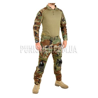Emerson G2 Combat Uniform Woodland, Woodland, Small Regular