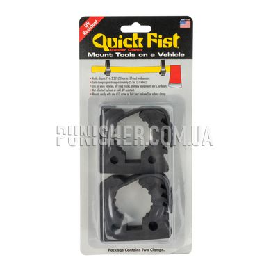 Quick Fist Original Clamp 2 pcs, Black, Accessories