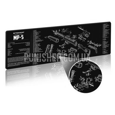 TekMat Heckler & Koch MP5 Gun Cleaning Mat, Black, Mat