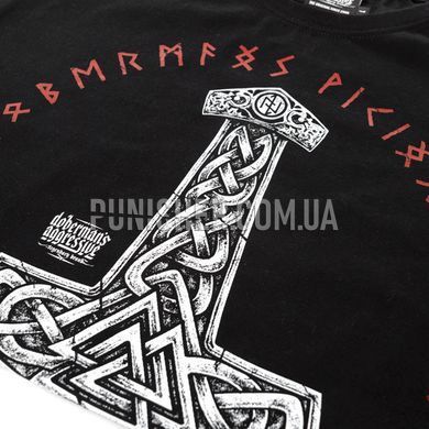 Лонгслів Dobermans Aggressive Mjolnir, Чорний, XX-Large