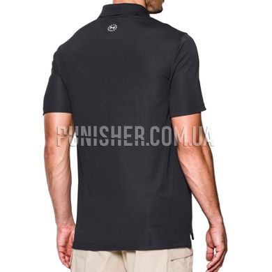 Чоловіча футболка поло Under Armour WWP Performance Polo, Чорний, Medium