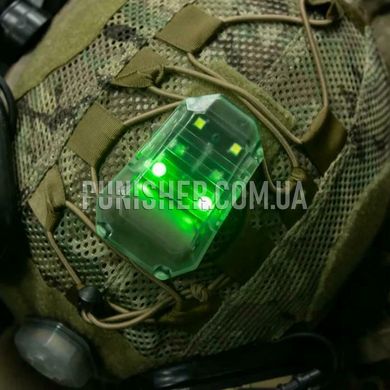 Нашлемный маячок Opsmen Survival Light F101, Coyote Brown, Зеленый, Белый, Инфракрасный