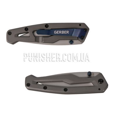 Нож складной Gerber Paralite, Серебристый, Нож, Складной, Гладкая