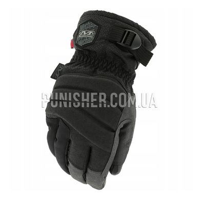 Mechanix ColdWork Peak Winter Gloves, Grey/Black, Large