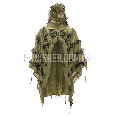 Пончо Helikon-Tex Leaf Ghillie, Woodland