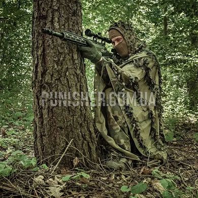 Пончо Helikon-Tex Leaf Ghillie, Woodland