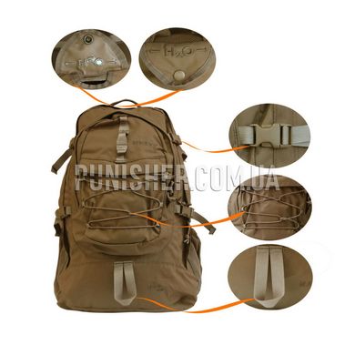 Kelty MAP 3500 Assault Backpack, Coyote Brown, 38 l