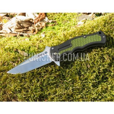 Cold Steel Crawford 1 Folding Knife, Olive/Black, Knife, Folding, Smooth