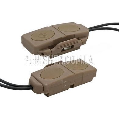 FMA Dual Button Pressure Switch TB1406 (SureFire plug + PEQ-15/Insight), DE, Accessories