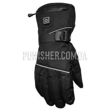 Зимние перчатки с электроподогревом Heating Gloves USB 2.0 (от повербанка), Черный, Универсальный