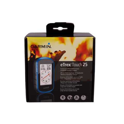 Garmin eTrex® Touch 25, Touchscreen GPS