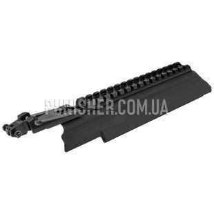 FORT Receiver Cover for AK 5.45 with Weaver/Picatinny Rail, Black, Weaver rail, Picatinny rail, Another, AK-74, AKS-74, AKS-74U, 5.45