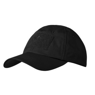 Бейсболка Helikon-Tex BBC Cap PolyCotton Ripstop, Чорний, Універсальний