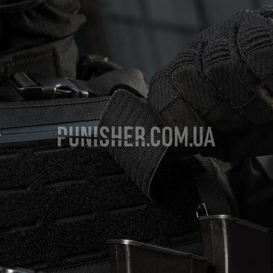 Нашивка M-Tac Ukraine (с Тризубом) Laser Cut GID, Черный, Cordura, Есть