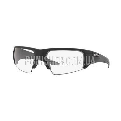 ESS Crowbar Ballistic Eyeshields with Clear Lens, Black, Transparent, Goggles