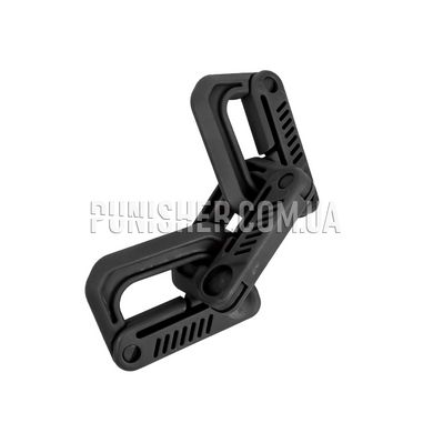 Карабин FMA Type D Quick Hook Small, Черный, Пластик