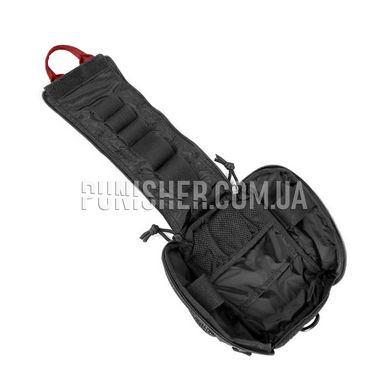 OneTigris FOXTROT ALPHA First Aid Medical Bag, Black/Red, Pouch