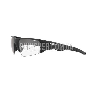 Балістичні окуляри ESS Crowbar із прозорою лінзою, Чорний, Прозорий, Окуляри