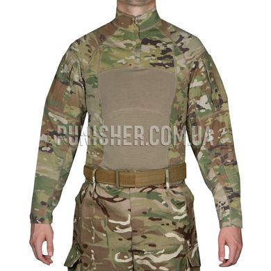 Боевая рубашка огнеупорная Massif Army Combat Shirt Type II Multicam (Бывшее в употреблении), Multicam, Medium