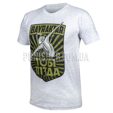 4-5-0 Bayraktar 2.0 T-shirt, Grey, Small