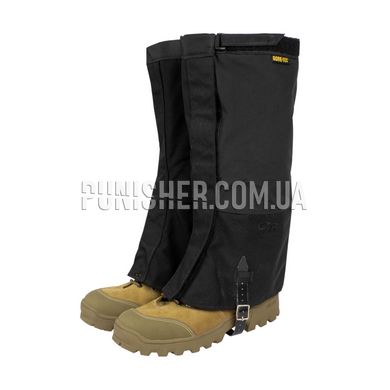 Outdoor Research Expedition Crocodiles Gaiters Gore-Tex, Black, X-Large