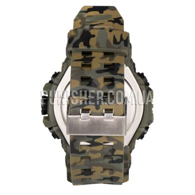 Skmei United Watch, Camouflage, Alarm, Date, Day of the week, Month, Second time zone, Backlight, Stopwatch, Tactical watch