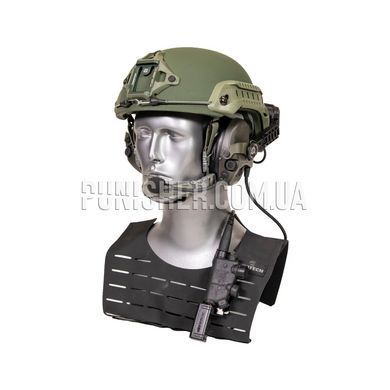 Кнопка PTT TCI Alpha під радіостанцію Motorola DP4400, DP4600 (Сорт 1), Чорний, Motorola DP4400 (DP4600/DP4800)