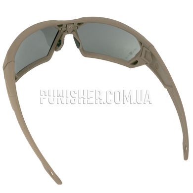 Revision ShadowStrike Ballistic Sunglasses Deluxe Vermillion Kit, Tan, Transparent, Smoky, Red, Goggles