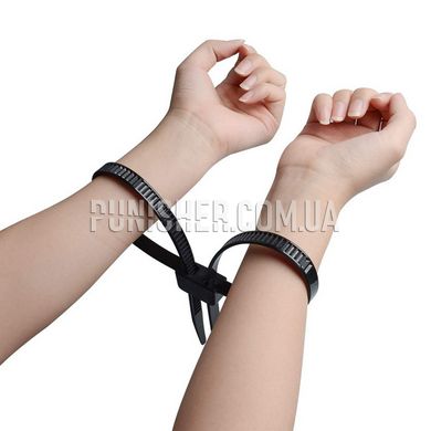Одноразовые наручники Max-Cuff Disposable Double Restraints, Белый