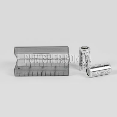 Пластиковий кейс Vapcell для 2х18650 або 4х18350/16340 акумуляторів, Сірий