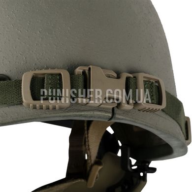 Шлем ACH MICH с защитой для лица Revision (Бывшее в употреблении), Foliage Green, Large