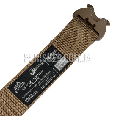 Helikon-Tex Cobra FC45 Tactical Belt, Coyote Tan, Medium