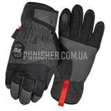 Mechanix ColdWork WindShell Winter Gloves, Grey/Black, Small