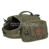 Тактичний рюкзак OneTigris Mammoth Dog Pack для собак, Olive, Large