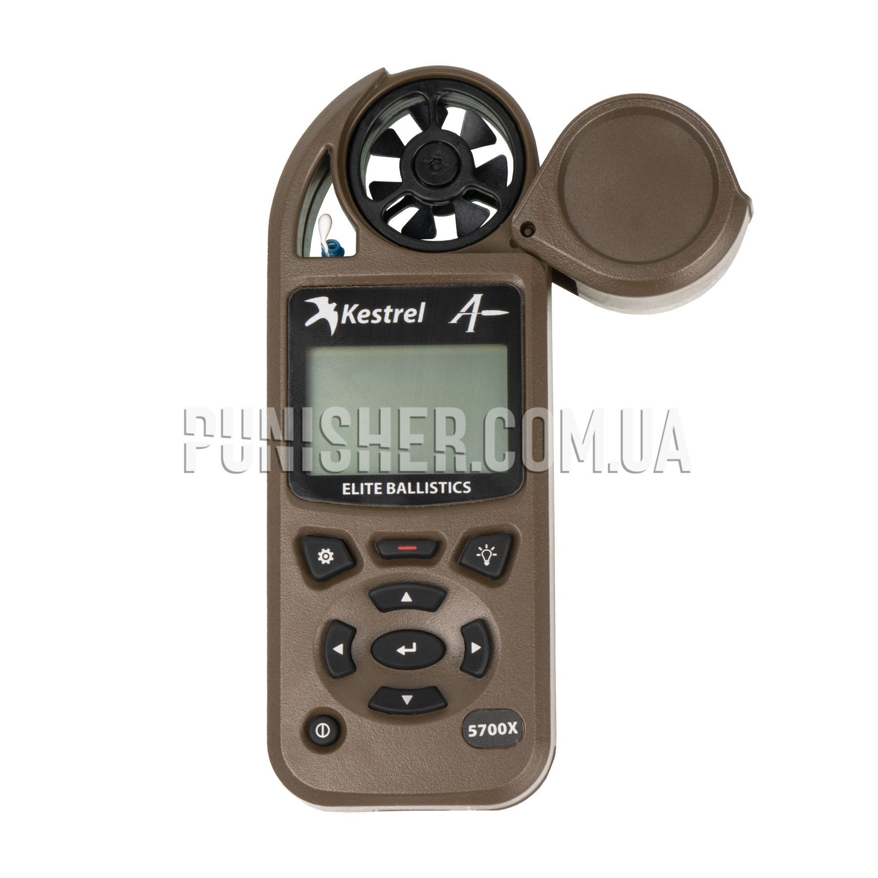 Kestrel Ballistics 5700X Elite - Misuratore meteo con balistica applicata, conforme alle bacche, pianamente scuro