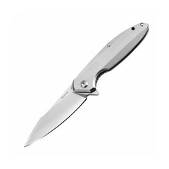 Нож складной Ruike P128, Серебристый, Нож, Складной, Гладкая