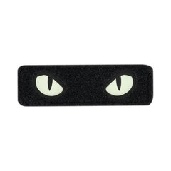 M-Tac Cat Eyes (Type 2) Laser Cut GID Patch, Black