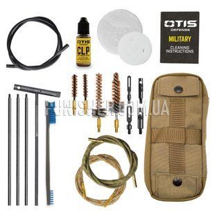 Набор для чистки оружия Otis 5.56mm/7.62mm Defender Series I-MOD Cleaning Kit, Coyote Brown, 7.62mm, 5.56, Наборы для чистки