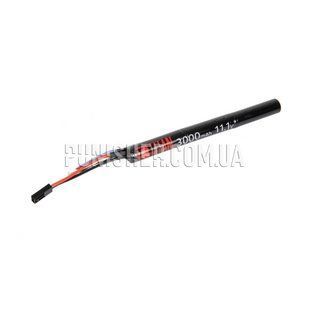 Titan Li-Ion 11.1V 3000mAh Stick (Tamiya) Battery, Black