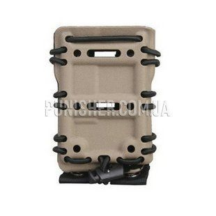 Магазинний підсумок Emerson G-code Style 5.56mm Tactical Magazine Pouch, DE, Molle, AR15/М4, M16, HK416, Для плитоноски, 5.56, Пластик