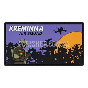 Патч SanCHI Kreminna Air Squad, Фиолетовый, ПВХ, Нет