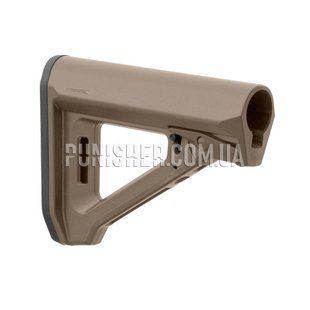 Приклад Magpul MOE RL Mil-Spec для AR15/M4 з реверсивним регулюванням, DE, Приклад, AR10, AR15/М4, M16, M110, SR25
