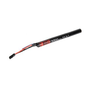 Titan Li-Ion 11.1V 3000mAh Stick (Tamiya) Battery, Black