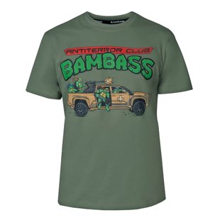 BS Teenage Mutant Ninja Turtles T-Shirt, Olive, Small