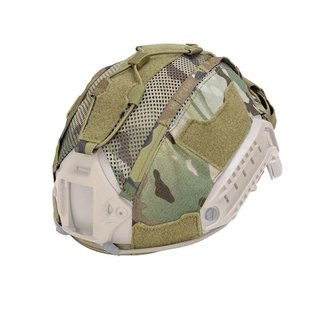 IdoGear Helmet Cover with NVG Battery Pouch, Multicam, Cover, Medium